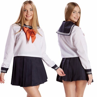 セーラー服長袖 ホワイト() セーラー服長袖 ホワイト