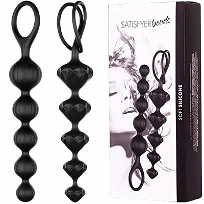 商品入荷待ち Satisfyer beads(サティスファイヤー ビーズ) ブラック()