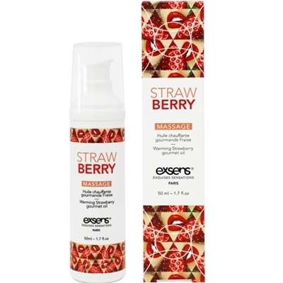 <exsens>エクスセンス マッサージオイル 50ml (ストロベリー)() <exsens>エクスセンス マッサージオイル 50ml (ストロベリー)