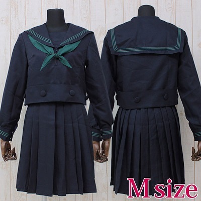 大阪の私立女子校セーラー服（冬服）　Ｍ