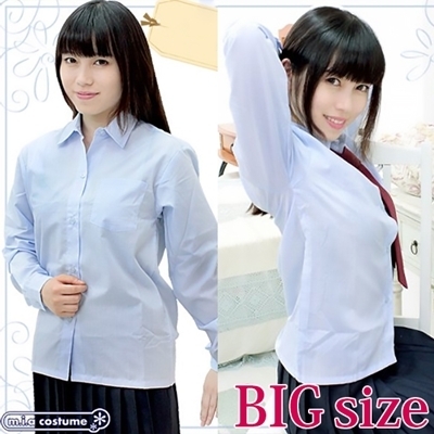 商品入荷待ち 長袖シャツ単品 サックス BIG()