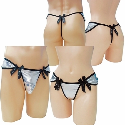 商品入荷待ち 男と女のラブショーツ (シルバー)()