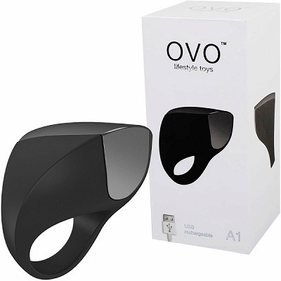 OVO A1 RECHARGEABLE RING (BLACK CHROME)() OVO A1 RECHARGEABLE RING (BLACK CHROME)