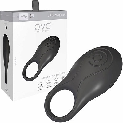 OVO A2 バイブリング (ブラック)() OVO A2 バイブリング (ブラック)