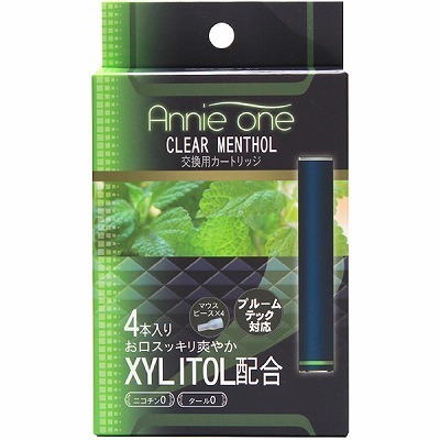 Annie one 交換用カートリッジ (クリアメンソール)() Annie one 交換用カートリッジ (クリアメンソール)