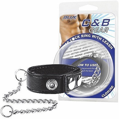 <Blue Line>Snap C●ck Ring With Leashs() <Blue Line>Snap C●ck Ring With Leashs