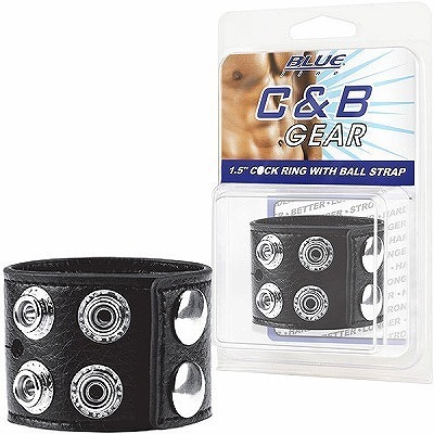 <Blue Line>1.5 C●ck Ring With Ball Strap() <Blue Line>1.5 C●ck Ring With Ball Strap