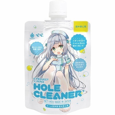G PROJECT x PEPEE HOLE CLEANER(ホール洗浄液 詰め替え用 140ml)() G PROJECT x PEPEE HOLE CLEANER(ホール洗浄液 詰め替え用 140ml)