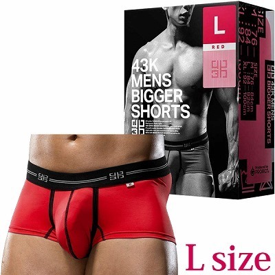 43K MENS BIGGER SHORTS (Lサイズ RED)() 43K MENS BIGGER SHORTS (Lサイズ RED)