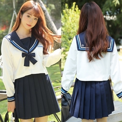 <malymoon>長袖仕様の雪結晶セーラー服() <malymoon>長袖仕様の雪結晶セーラー服