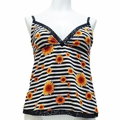 <69SLAM>ロックスラム レディース キャミソール FLOWER LINES XS() <69SLAM>ロックスラム レディース キャミソール FLOWER LINES XS