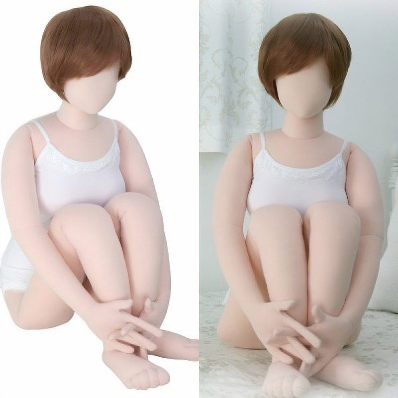 ふぇありーどーる「おすわり」　のの　タイプＣ　ショート（ブロンド）